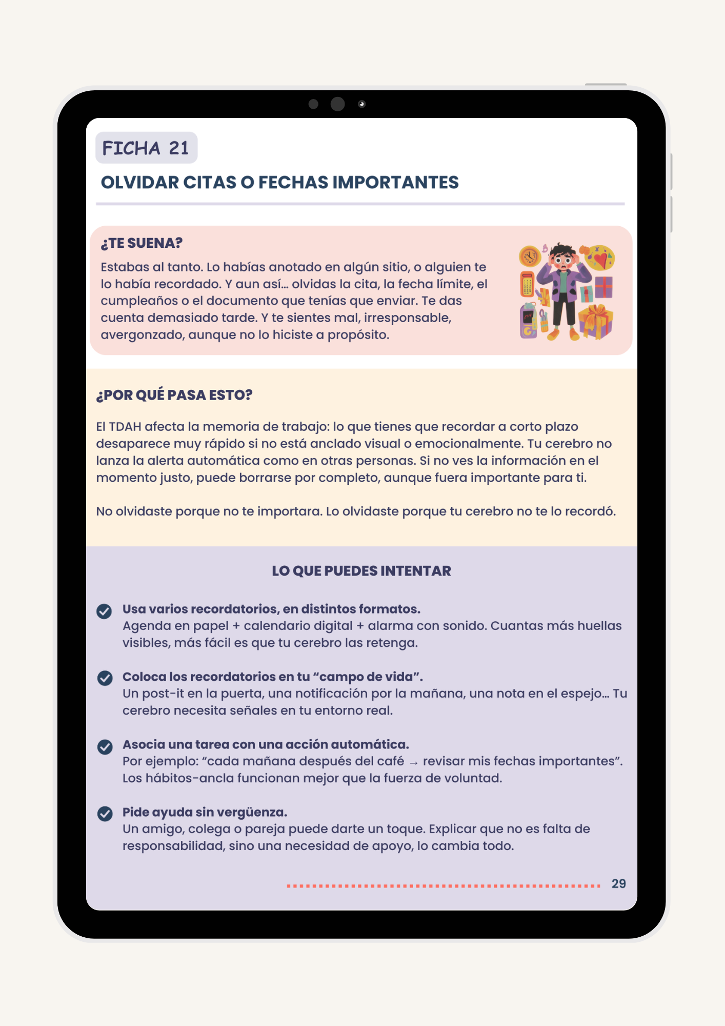 Mi Vida con el TDAH - Libro digital imprimible